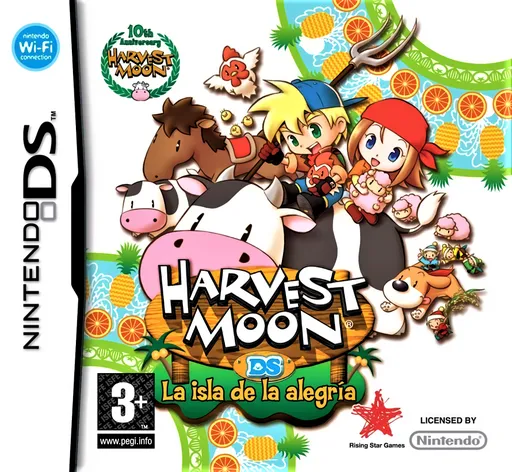 Harvest Moon DS - Island of Happiness (Europe) (En,Fr,De,Es,It)